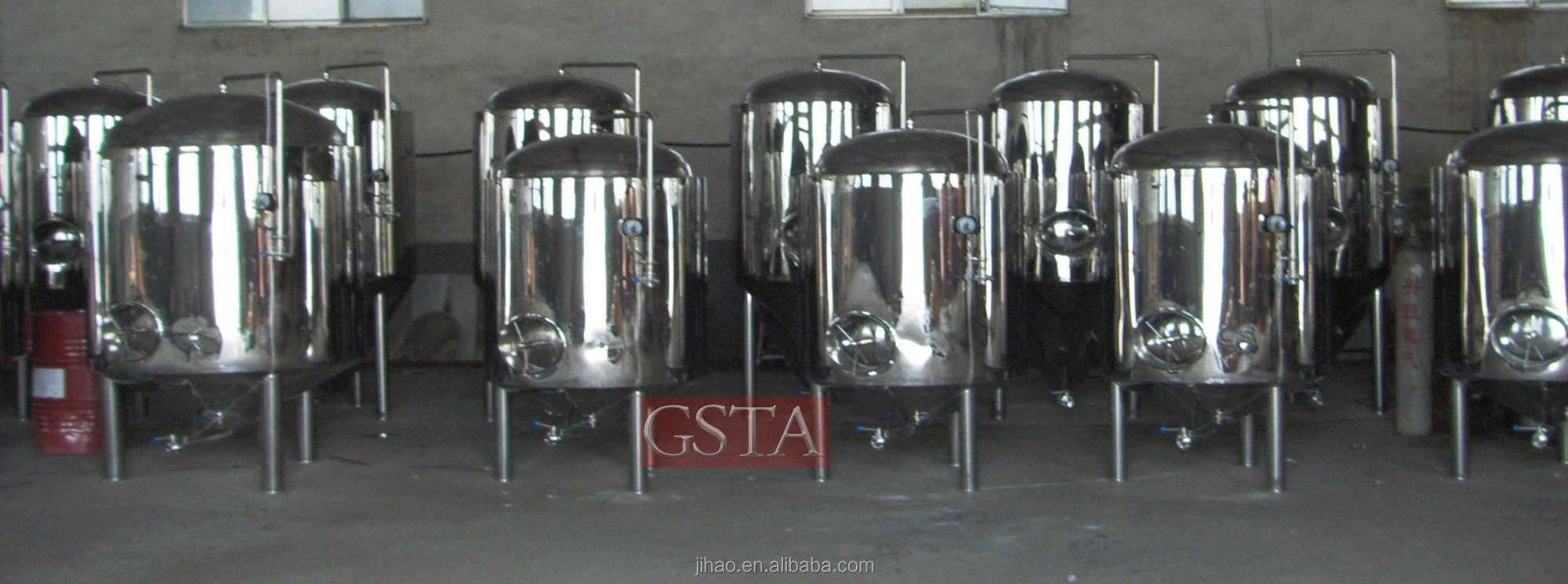500L Steam Heating Beer Brewery Equipment with Stainless Steel 304/316 Construction