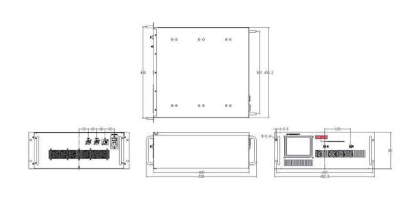 3 To 3.5 GHz S Band High Power Amplifier Psat CW 50 W Connectorized RF