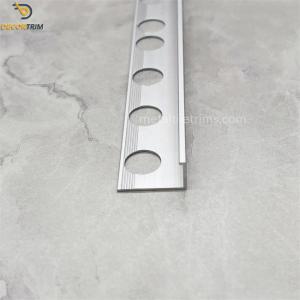 Wholesale 12mm Aluminium Tile Trim Metal Tile Trims Polish Silver Finishing Factory from china suppliers