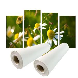 Wholesale Pigment Printing 280gsm Polyester Canvas Roll from china suppliers