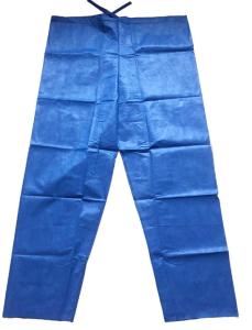 Wholesale Blue Color Patient Hospital Pants Soft Breathable With Belt OEM ODM from china suppliers