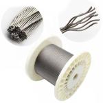 Guaranteed Stainless Steel Wire Rope Cable for Hoist/Crane/Marine Steel Core 7