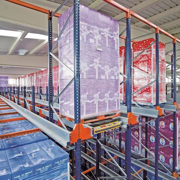 Intensive Radio Shuttle Rack Intelligent Cold Storage Automatic Shuttle Racking System