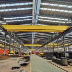 6m Double Girder Overhead Bridge Crane 380V Pushbutton Control