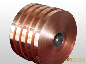 Wholesale CuNi2Si Copper Sheet Metal Strip , Flat Copper Sheets Good Cold Machinability from china suppliers