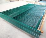6'x9.6' Construction Security Temp Fence Panels Tubing 30mm*30mm brace 20mm*20mm