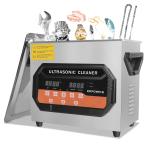 SUS304 Stainless Steel Ultrasonic Cleaner 3.5L Pro w/ 150W Heater Digital Timer