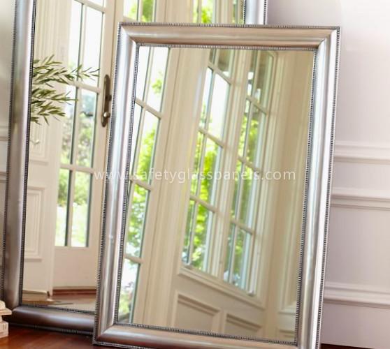 Large Antique Painted Long Silver Wall Mirror Backing Paint of Float Glass