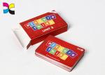 Luxurious Muslin Arabic Wedding Invitation Card Offset Printing Double YO Wires