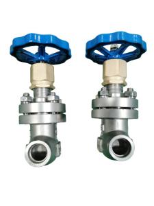 Wholesale Short Stem Low Temperature Globe Valve Socket Weld LNG LO2 from china suppliers