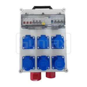 Wholesale Syntax JJ17 Wall Mounted Distribution Box 32AMP Three Phase Earth Leakage Protection Maintenance Box 280*380*130mm from china suppliers