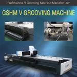 High Speed Auto V Grooving Machine Metal Curtain Wall V Groover Machine