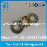 Brass Cage F8-16M Miniature Thrust Ball Bearing With Seat Washers 8*16*5mm
