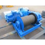 High Speed 10 Ton Electric Wire Rope Winch For Construction Q235B