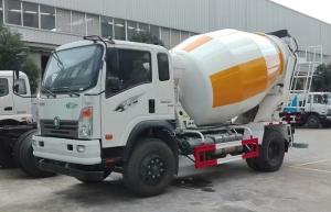 Wholesale Sinotruk 6cbm Concrete Transit Mixer Truck Construction Concrete Transport Truck from china suppliers