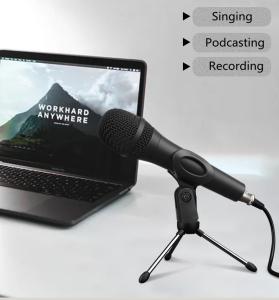 Wholesale Live Broadcast Studio Condenser Microphone 48V 12V 5V Cardioid Directivity from china suppliers