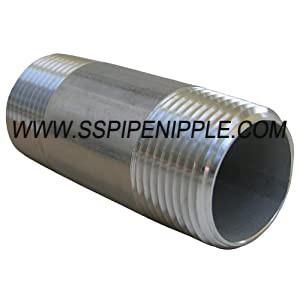 Wholesale Niple Acero Inoxidable 304/316 CEDULA 40 ROSCA 1/2 X 5&quot; NPT ANSI/ASME B1.20.1. from china suppliers
