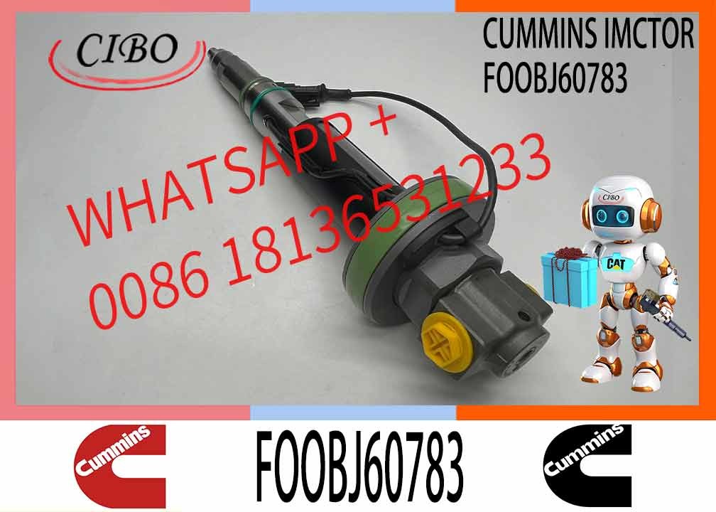 Diesel Fuel Injector F00BJ10006 0986435912 FO0BJ60578 FOOBJ60783 1000019903 For Cummins QSK19 QSK38 QSK50 QSK60 Engine