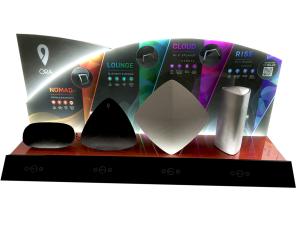 Wholesale MDF POP Speaker Electronic Display Stands Waterproof Sturdy Durable from china suppliers