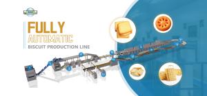 Wholesale Industrial Biscuit Processing Line Cookies Making Machine 500 Kg / Hour High Speed Hard and Soft Biscuit Production Line from china suppliers