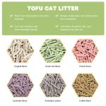 ODM OEM Tofu Pellets Absorbs Water And Deodorizes Quickly In 3 Seconds