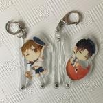 High Definition Holographic Acrylic Charms , Cartoon Character Charms