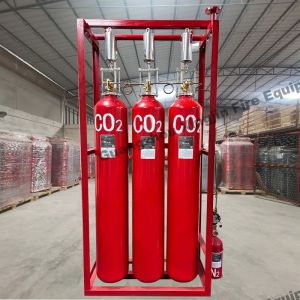 Wholesale 70L High Pressure CO2 Fire Suppression System 42kg Capacity from china suppliers