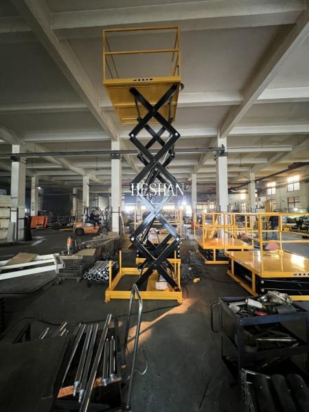 CE Approved Stationary Scissor Lift Table Hydraulic Electric Scissor Lift