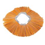 Convoluted Accessories Sanitation Road Snow Sweeping Brush Wafer Sweeper Brush