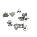 Dental Orthodontic Metal Buttons Lingual Button Buckle Composite Ceramic For