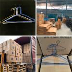 Smooth Surface Thin Steel Wire Hangers High Durability Lead Free 16 Inch Length
