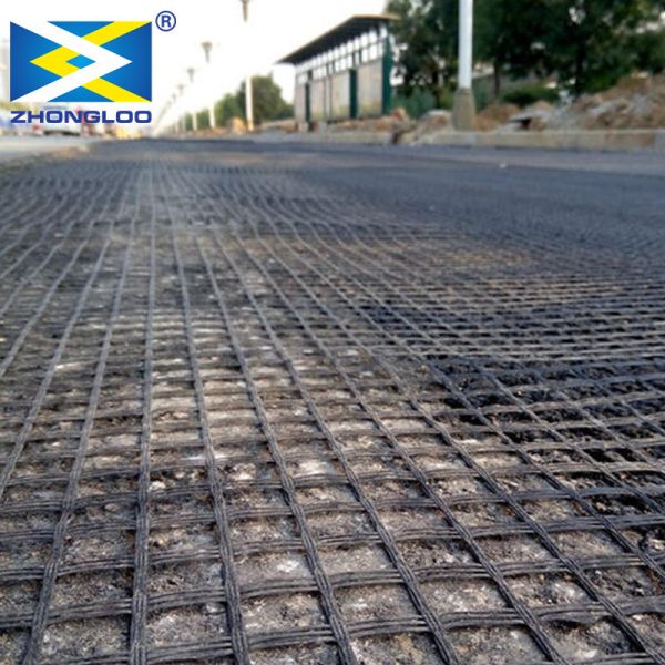 ODM Fiberglass Asphalt Reinforcement Geogrid Biaxial Integral