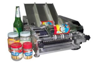 Wholesale Plastic Bottle Labeling Machine , Semi Auto Pneumatic Sticker Applicator Machine from china suppliers