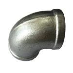 Galvanized Steel Ductile Iron Pipe Fittings Standard Female Connection 45 Degree