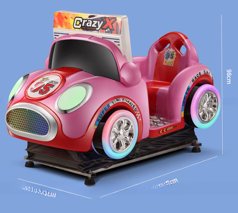 Dreamland 2024 new 3D interactive go kart MP5 kiddie rides high-definition children's coin operated car rocking machine
