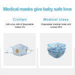 Anti Virus Cute 50pcs Children's Disposable Face Masks
