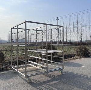 Wholesale 16 20 30 Layer Stainless Steel Bakery Tray Trolley For Oven from china suppliers
