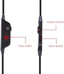 PC Stereo 2.2m 117dB LED Gaming Headsets With Microphone