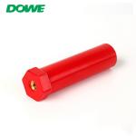 low voltage round hex standoff support connector SB2078 M8 red colour