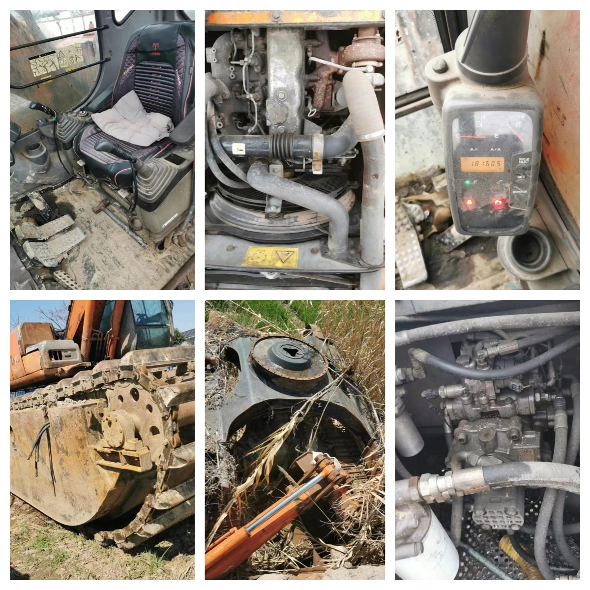 Used 2014 Hitachi 120-6 Amphibious Excavator | 12Ton Swamp, Full Service | CE/ISO, Wetland, Mining