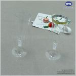 150ml Gold Rimmed Plastic Champagne Flutes -New Elegant Plastic Champagne Flutes