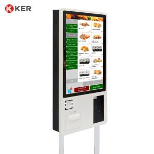 Wholesale Hot Sale 27 inch Smart Food Self Service Order Kiosk For Order Self Service Terminal from china suppliers