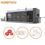 Restaurant 120KW Pet Making Machine 0.15mm Square Plastic Box Lid