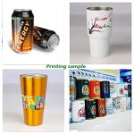 OEM UV Cylindrical Printer Round 360 Rotary Printer For Bottle Mug Cup Pen