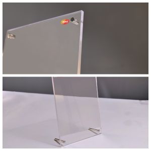 Acrylic Photo Frame With Stand Countertop Lucite A5 Picture Display