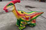 Customized Kids Dinosaur Car Sun Proof For City Plaza CE ISO Certificated