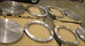 Wholesale ASTM A182 F316L spectacle blind WN SO SW blind flange forging disc ring from china suppliers