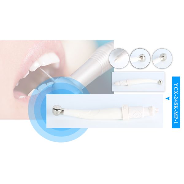 High Speed Turbine Dental Surgical Straight Handpiece With Air Motor