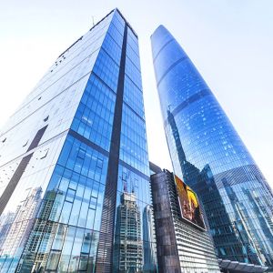 Class A Fireproof Unitized Curtain Wall Waterproof Anodizing