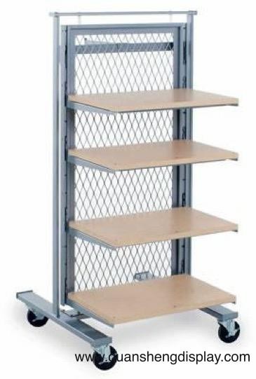 Wholesale Adjustable shelving rack with the wheels from china suppliers